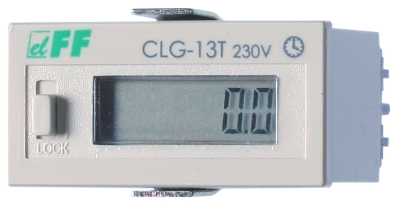 Счётчики времени работы и импульсов CLG-13T 230V